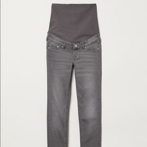 H&M Maternity Skinny Jeans in gray